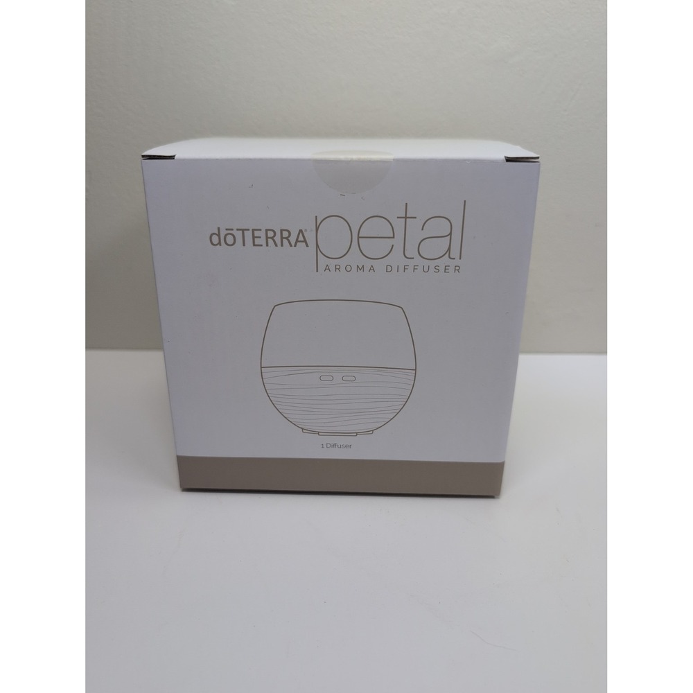 doTERRA Petal Aroma Diffuser White & Beige - NIB